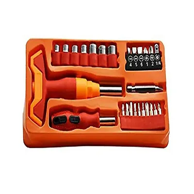 Shopper52 27 pcs Tool Wrench Tool Kit Magnetic Toolkit for Home, Office, Car, Bike - 27PCTK