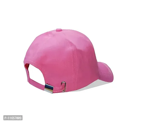 Edwin Clark Men Boys Stylish Cap (Pink)-thumb4