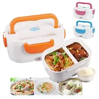 shopper 52.com Plastic Multi-Function Electric 40W Heated Portable Food Warmer Lunch Box (1.5l)-thumb1