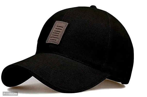 Shopper52 Unisex Cotton Cap (Pack of 1) (CAP-PRNT_EDIKO BLACK_Free Size)-thumb0