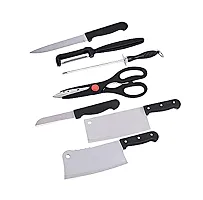 Shopper52 Stainless Steel Kitchen Knife Set ,8 Piece-thumb3