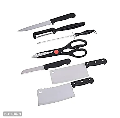 Shopper52 Stainless Steel Kitchen Knife Set ,8 Piece-thumb4