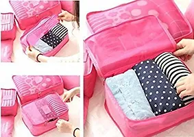 Shopper526-Piece Packing Cubes Set with Laundry Travel Bag Multifuctional Water Resistant Mesh Clothing Storage Packages, Compression Travel Luggages Packing Organizer Pouch (Grey)-thumb4