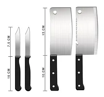 ATHRZ Premium Stainless Steel Kitchen Knife Set (8-Pieces) with Scissor Peeler  Knives Sharper - HKNIFE-thumb2