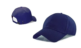 Shopper52 Unisex Cotton Cap (Pack of 1) (CAP-PRNT_Navy Blue_Free Size)-thumb1