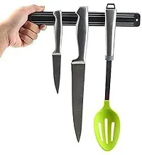 Shopper52 Wall Mount Magnetic Knife Holder Chef Rack Magnetic Strip Kitchen Organiser Magnet - KNIFEHANGER-thumb2