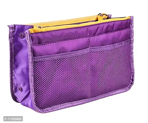 Multi Functional Pouch Cosmetic Bags Makeup Bag Storage Travel Bag Handbag Mp3 Phone Cosmetic Book Storage Purse - TRHDBGPR