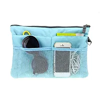 Multi Functional Pouch Cosmetic Bags Makeup Bag Storage Travel Bag Handbag Mp3 Phone Cosmetic Book Storage Purse - TRHDBGPR-thumb3