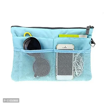 Multi Functional Pouch Cosmetic Bags Makeup Bag Storage Travel Bag Handbag Mp3 Phone Cosmetic Book Storage Purse - TRHDBGPR-thumb4