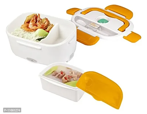 BAY Multi Function Lunch Dabba Electric Food Warmer Tiffin Box-thumb0