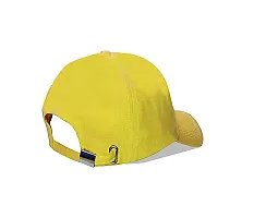 Shopper52 Unisex Cotton Cap (Pack of 1) (CAP-PRNT_Yellow_Free Size)-thumb2