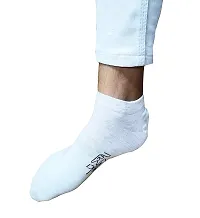 shopper 52 Multicolour Men's Women's Cotton Ankle Length Socks Looks Good in Formal Sports Western - SOCK (Pair of 5)-thumb3