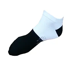 shopper 52 Multicolour Men's Women's Cotton Ankle Length Socks Looks Good in Formal Sports Western - SOCK (Pair of 5)-thumb2