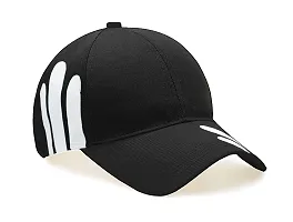 Shopper52 Unisex Cotton Cap (Pack of 1) (CAP-PRNT_Black Print 3_Free Size)-thumb1