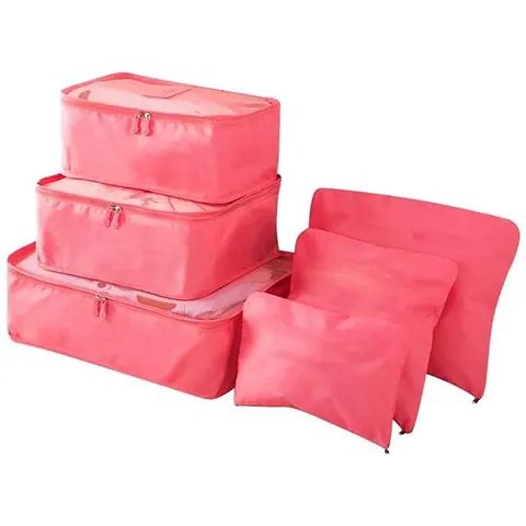 Everbuy 6pcs/set Women Men Travel Storage Bag Waterproof High