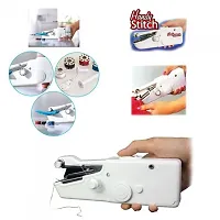 Mini Lightweight Stitch Handheld Cordless Portable Sewing Machine for Home Tailoring, Hand Machine for Stitching - HNDSWM-thumb1