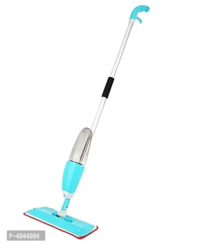 Stainless Steel Microfiber Floor Cleaning Spray Mop with Removable Washable Cleaning Pad and Integrated Water Spray Mechanism - SPYMOP-thumb1