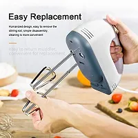 Electric 7 Speed Hand Mixer with 4 Pieces Stainless Steel Food Blender - HANDMX-thumb3