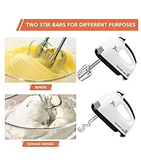 Electric 7 Speed Hand Mixer with 4 Pieces Stainless Steel Food Blender - HANDMX-thumb1