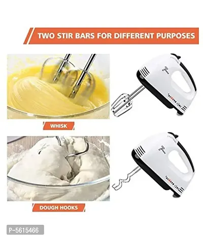 Electric 7 Speed Hand Mixer with 4 Pieces Stainless Steel Food Blender - HANDMX-thumb2