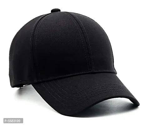 Stylish Black Cap for Men-thumb2