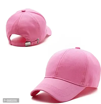 Stylish Black and Pink Caps for Men - Combo of 2-thumb3