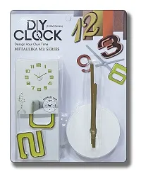 Shopper52 DIY Wall Clock 3D Sticker Home Office Decor Wall Clock (Covering Area : 45cm * 45cm ) (Gold) - DIYM07-GOLD-S-thumb2