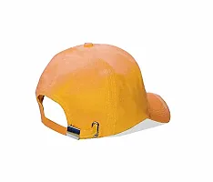 Men Boys Stylish Baseball Adjustable W Cap Yellow Color Cap-thumb2