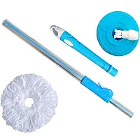 Floor Cleaner Mop Stick Rod Only with Two Microfiber Refill - MOPROD-thumb4