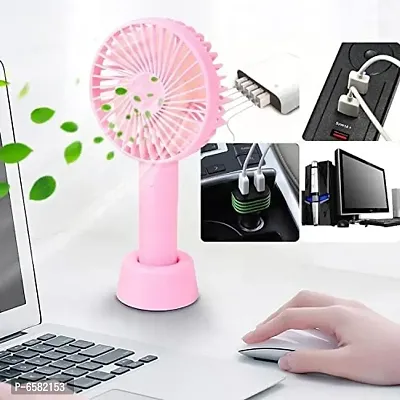 Mini Portable USB Hand Fan Built-in Rechargeable Battery Operated For Home Office Travel - MINIFAN2-thumb0