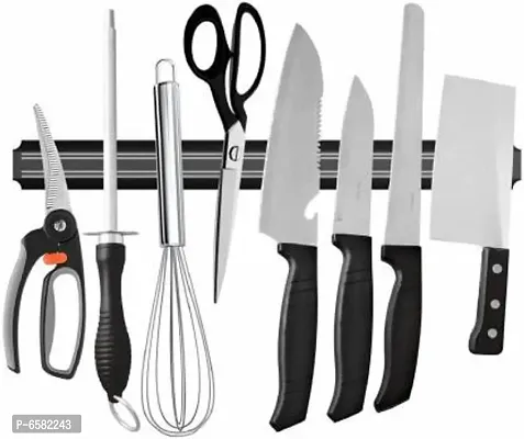 Kitchen Knife Set with Magnetic Knife Holder Hanger-thumb2