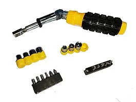 Screwdriver Socket Spannner Set Jackly Wrench Magnetic Toolkit For Home, Office, Car, Bike - 36PCTK-thumb1