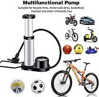 Portable High Pressure Foot Air Pump Compressor for Car, Bike, Football-thumb3