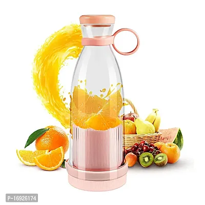 Electric Portable Mini  Wireless Personal Juicer Blender for Smoothies and Shakes with 4 Blades-thumb5