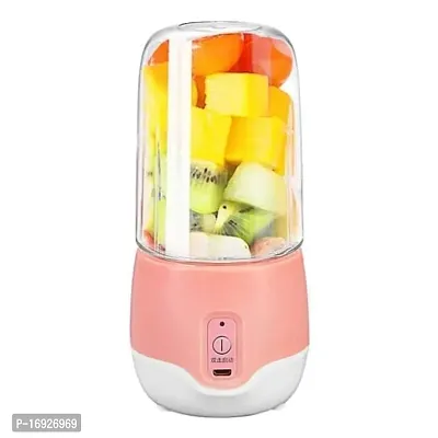 Electric Portable Mini  Wireless Personal Size Juicer Blender for Smoothies and Shakes with 4 Blades-thumb0