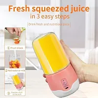 Electric Portable Mini  Wireless Personal Size Juicer Blender for Smoothies and Shakes with 4 Blades-thumb2