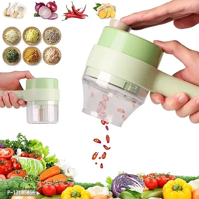 Manual Hand Held Food Chopper to Chop  Cut Fruits, Vegetables, Herbs, Onions for Salsa, Salad ndash; GATCHOP-thumb0