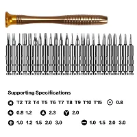 25 In 1 Screwdriver Set Multi Pocket Repair Tool Kit - 24PCTK-N2-thumb2