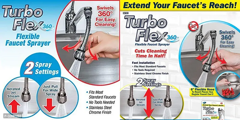 360 Degree Rotating Water Faucet Sprayer-thumb3