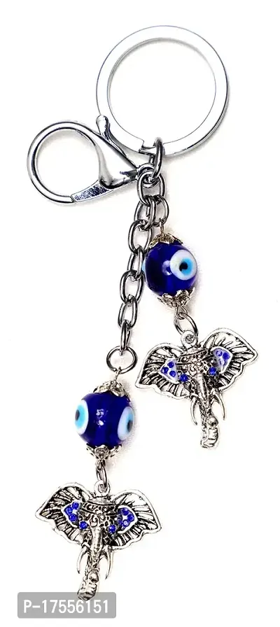 VSASA?S Buddhist VASTU Divine Collection FENGSHUI Ganesha Evil Eye Keychain for Studies and Prosperity/GOODLUCK