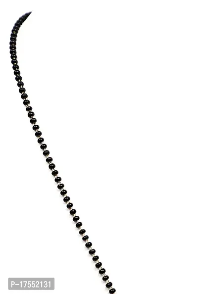 VSASA?sFASHION CRYSTAL LOVE AMERICAN DIAMOND STUDDED MANGALSUTRA WITH BEADS MALA for WOMEN-thumb3