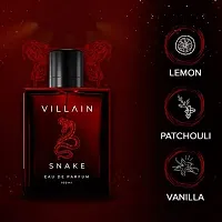 VILLAIN Viper Vibe Fragrance Combo (Classic , Snake 100 ml Each) Eau de Parfum - 200 ml  (For Men)-thumb1