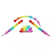 Kids Rainbow Color Brick Non-Sharpening Stack Pencil Set for Kids Designer Stylish Pencil(Set of-2)-thumb2