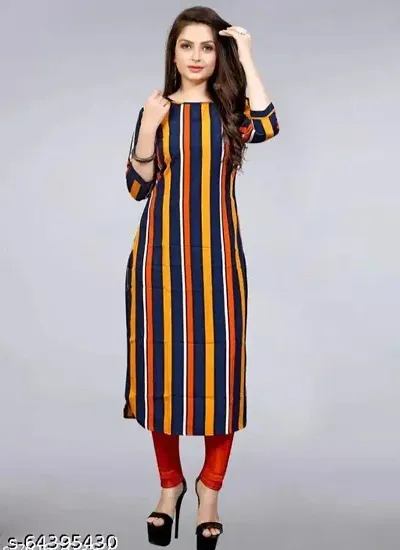 Fancy Crepe Kurtas For Women