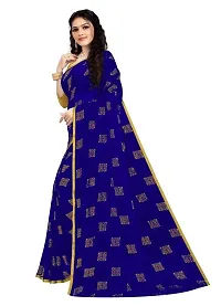 Beautiful Chiffon Saree With Blouse Piece For Women-thumb2