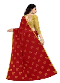 Beautiful Chiffon Saree With Blouse Piece For Women-thumb2