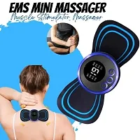 Ems Butterfly Body Massager For Shoulder, Arms, Legs  Back Pain For Men  Women With 8 Modes  19 Strength Levels Rechargeable Machine-thumb1