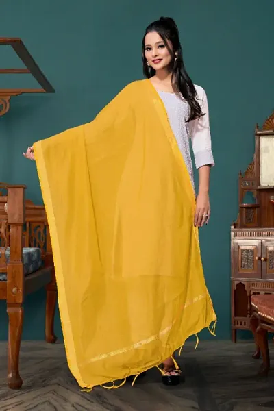 Stylish Chanderi Cotton Dupattas For Women