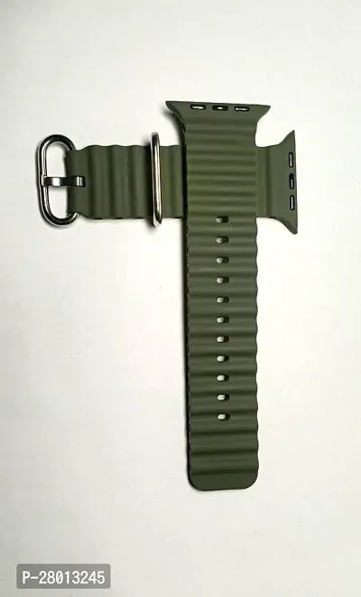 Stylish Green Silicone Watch Strap