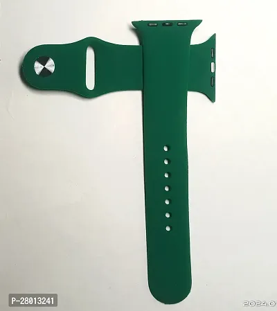 Stylish Green Silicone Watch Strap